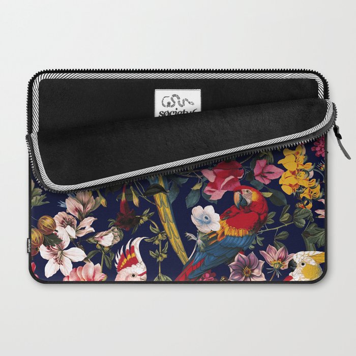 Tropical Birds of the Jungle Laptop Sleeve Gallery Image 2