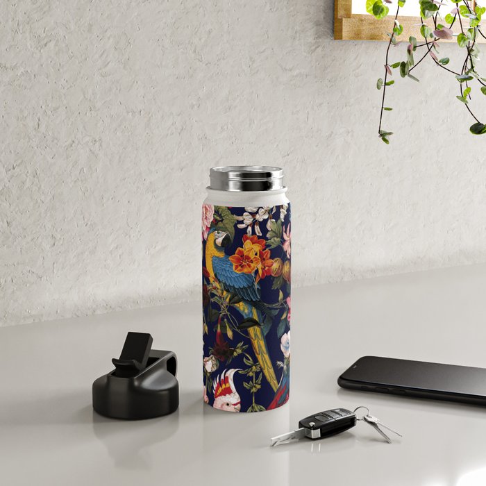 Tropical Birds of the Jungle Water Bottle Gallery Image 4