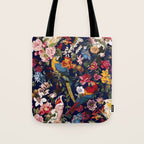 Tropical Birds of the Jungle Tote Bag Gallery Image 1
