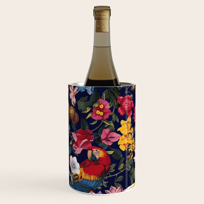 Tropical Birds of the Jungle Wine Chiller Gallery Image 3