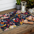 Tropical Birds of the Jungle Outdoor Rug Gallery Image 2