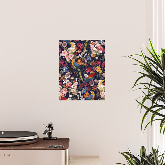 Tropical Birds of the Jungle Poster Gallery Image 2