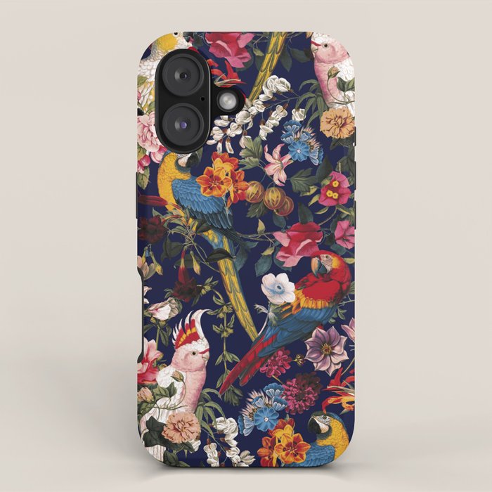 Tropical Birds of the Jungle iPhone Case Gallery Image 1