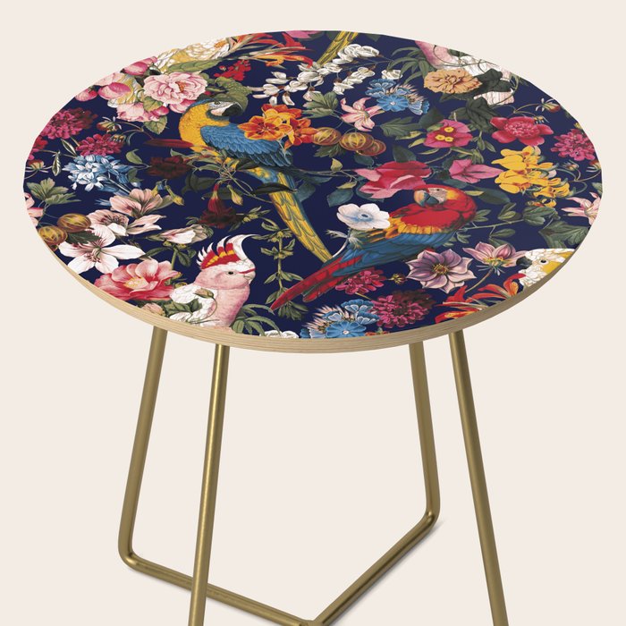 Tropical Birds of the Jungle Side Table Gallery Image 2