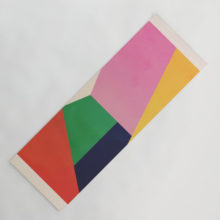 Geometric Shapes 120 Yoga Mat Gallery Image 1