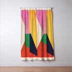 Geometric Shapes 120 Window Curtain Gallery Image 3