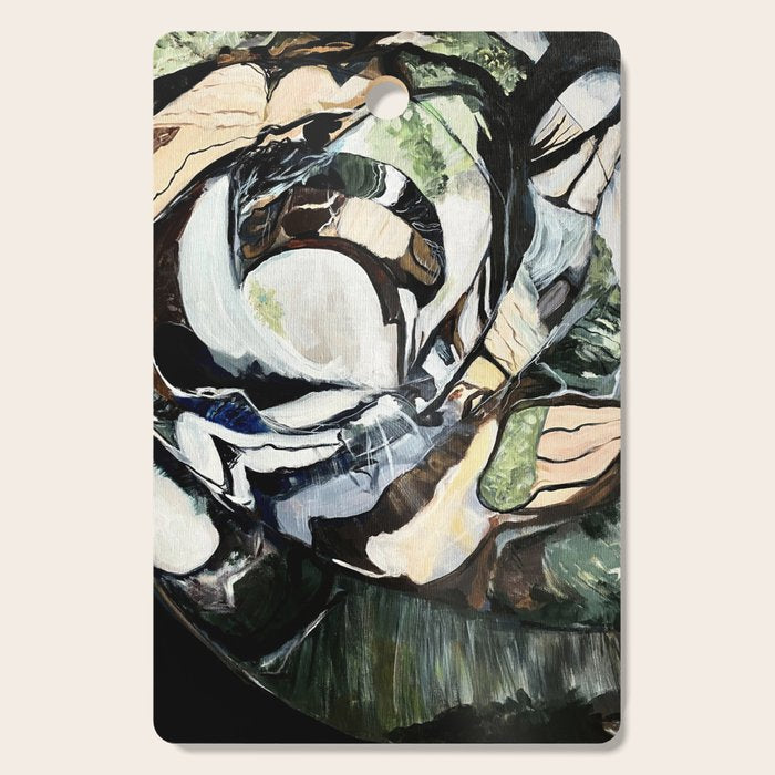 Silver mirrors and reflections Past and present are reflected Cutting Board Gallery Image 1