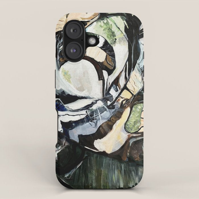 Silver mirrors and reflections Past and present are reflected iPhone Case Gallery Image 1