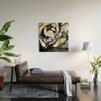 Silver mirrors and reflections Past and present are reflected Wood Wall Art Gallery Image 2