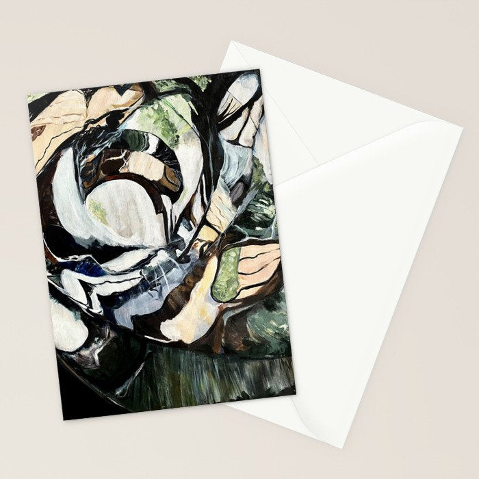 Silver mirrors and reflections Past and present are reflected Stationery Card Gallery Image 2