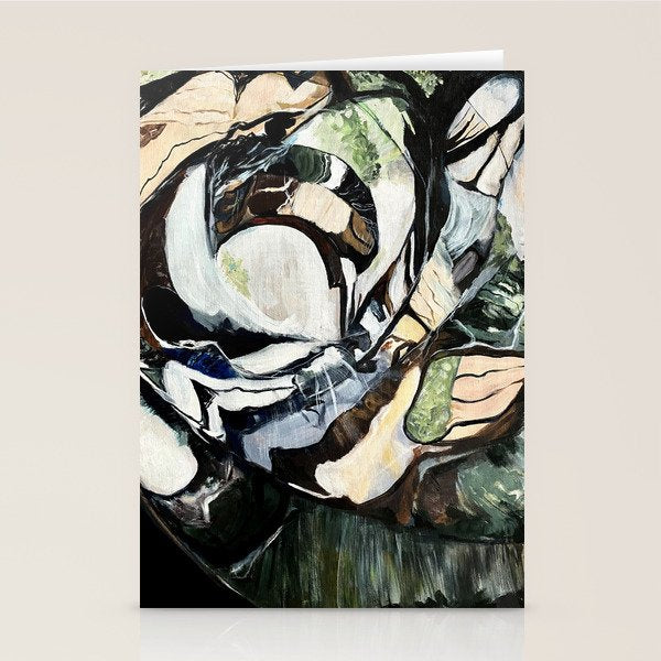 Silver mirrors and reflections Past and present are reflected Stationery Card Gallery Image 1