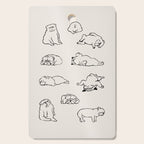 More Sleep English Bulldog Cutting Board Gallery Image 1