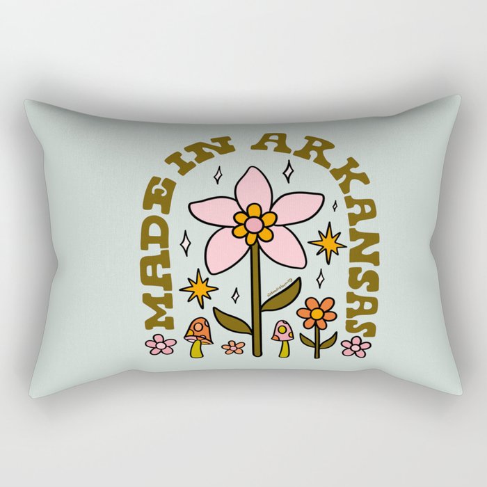 Made In Arkansas Rectangular Pillow Gallery Image 2