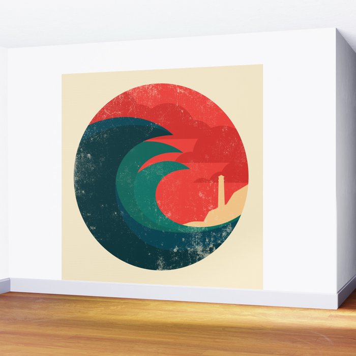 The wild ocean Wall Mural Gallery Image 2