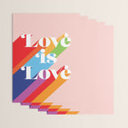 Love is Love Theme Wrapping Paper Gallery Image 3