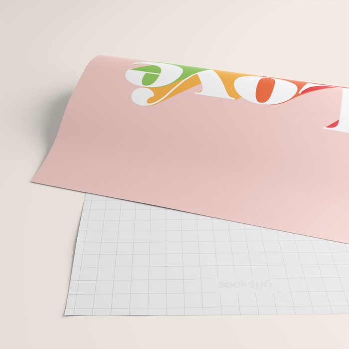 Love is Love Theme Wrapping Paper Gallery Image 2