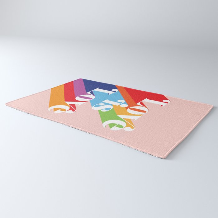 Love is Love Theme Rug Gallery Image 3