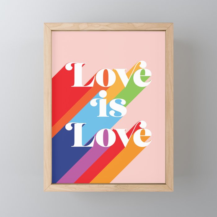 Love is Love Theme Mini Art Print Gallery Image 1