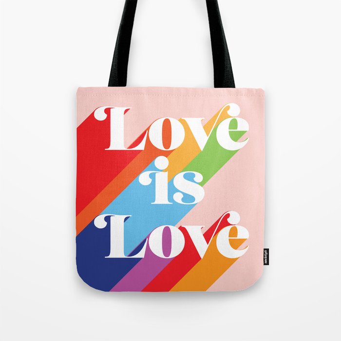 Love is Love Theme Tote Bag Gallery Image 1
