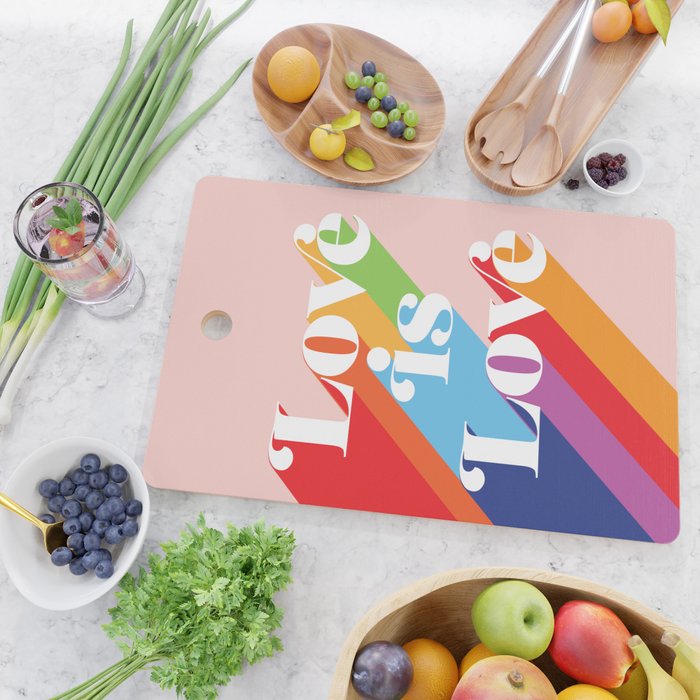 Love is Love Theme Cutting Board Gallery Image 2