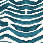 Zebra Print - Teal Palette Coffee Mug Gallery Image 2