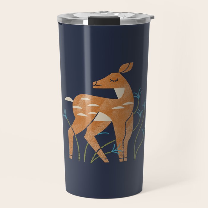 Spring Fawn Travel Mug Gallery Image 1
