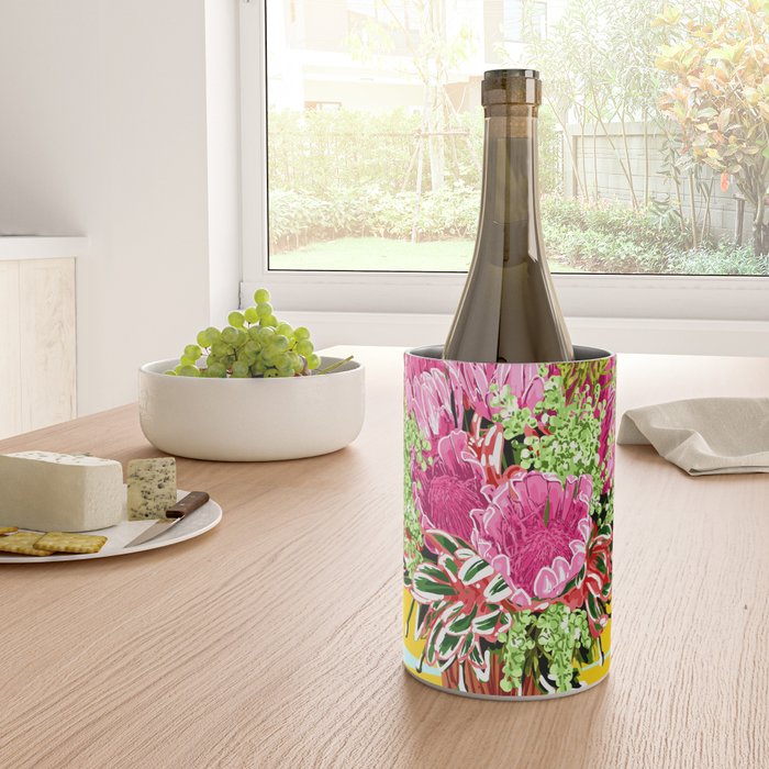 The Good Vibes Flower Pot Wine Chiller Gallery Image 4