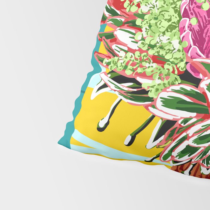 The Good Vibes Flower Pot Pillow Sham Gallery Image 4