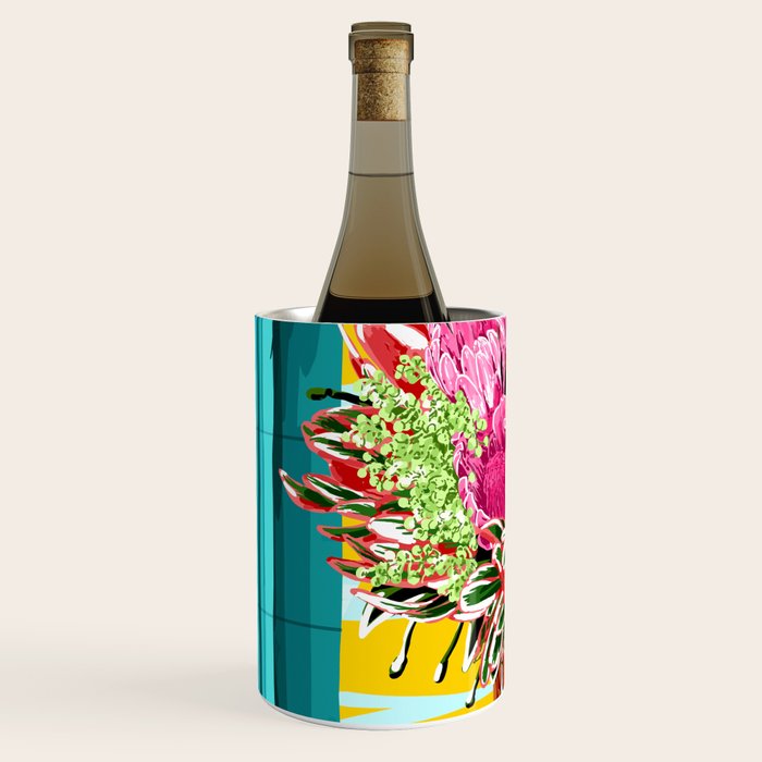 The Good Vibes Flower Pot Wine Chiller Gallery Image 2