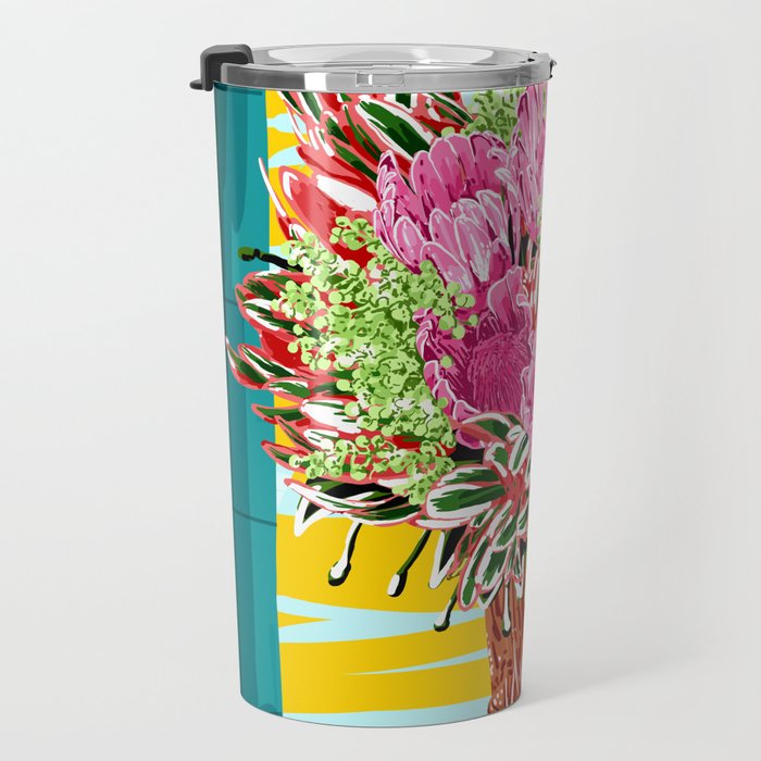 The Good Vibes Flower Pot Travel Mug Gallery Image 3