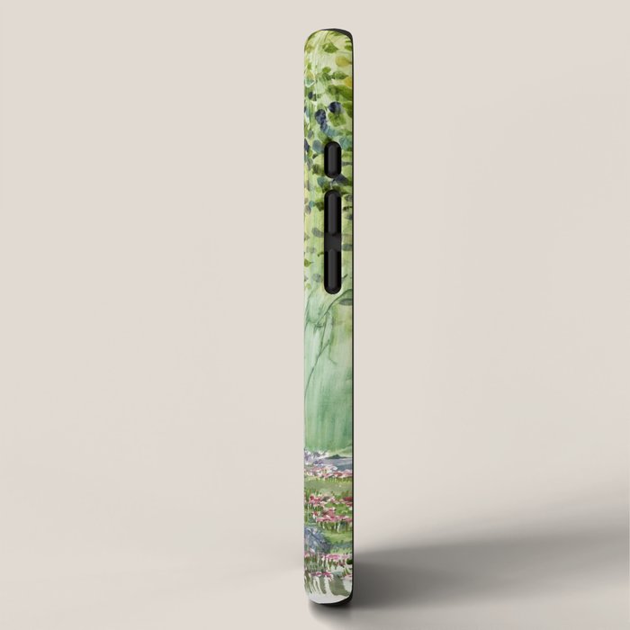4 season watercolor collection - spring iPhone Case Gallery Image 2