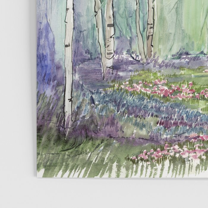 4 season watercolor collection - spring Poster Gallery Image 3