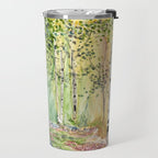 4 season watercolor collection - spring Travel Mug Gallery Image 2