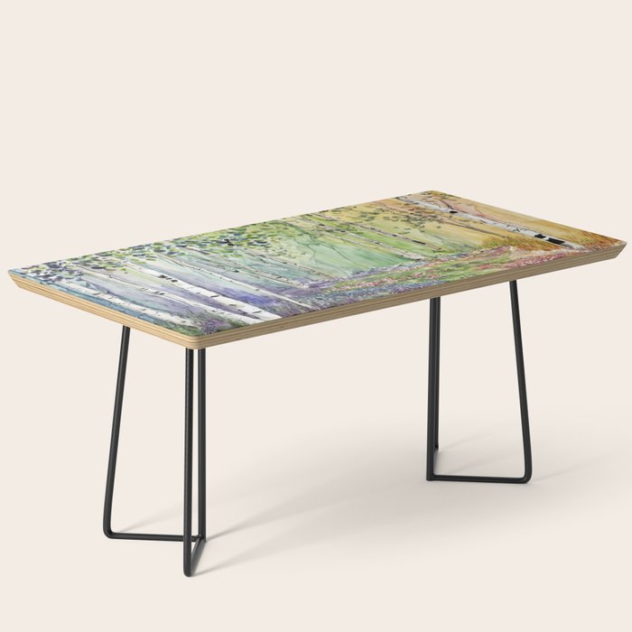 4 season watercolor collection - spring Coffee Table Gallery Image 1