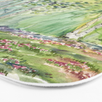 4 season watercolor collection - spring Bath Mat Gallery Image 3