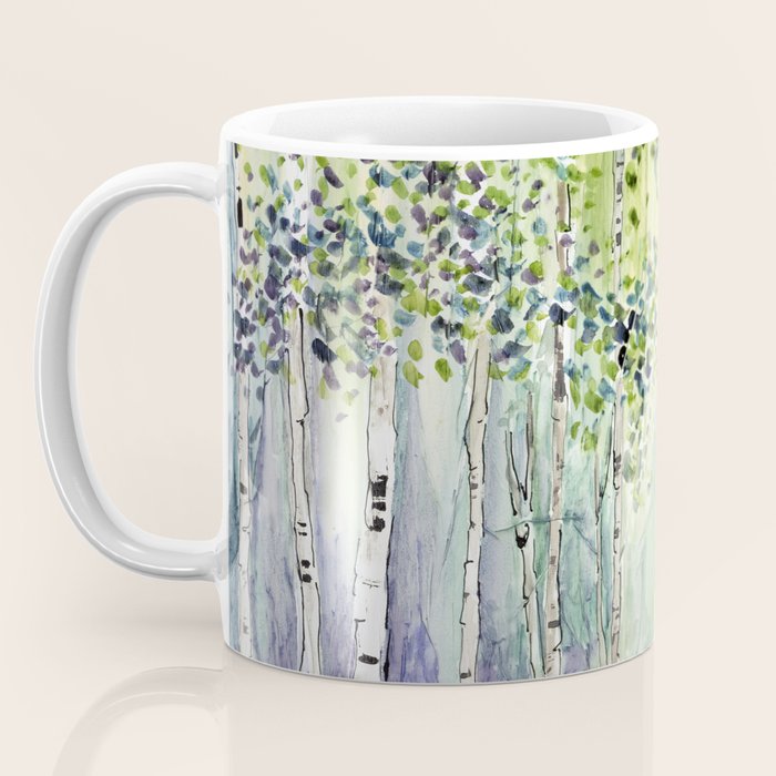 4 season watercolor collection - spring Coffee Mug Gallery Image 3