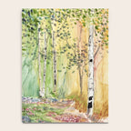 4 season watercolor collection - spring Notebook Gallery Image 4