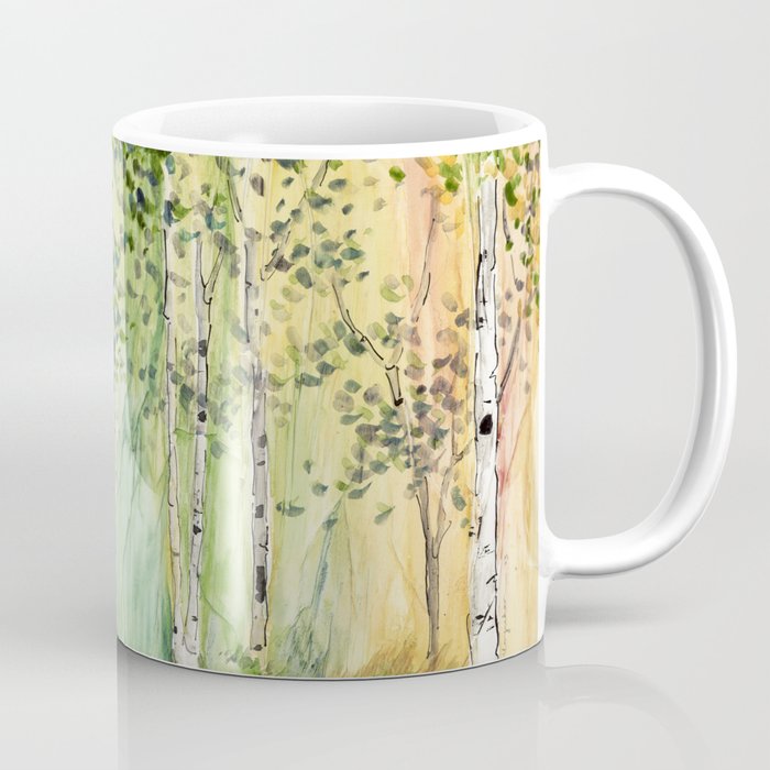 4 season watercolor collection - spring Coffee Mug Gallery Image 1