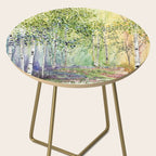 4 season watercolor collection - spring Side Table Gallery Image 2