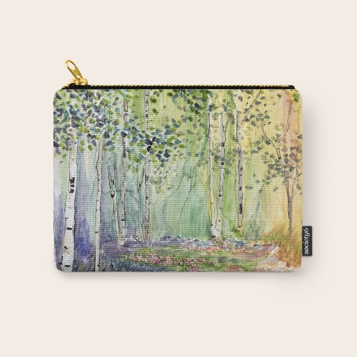 4 season watercolor collection - spring Carry All Pouch Gallery Image 1