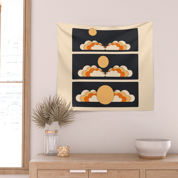 Moonrise Wall Tapestry Gallery Image 2