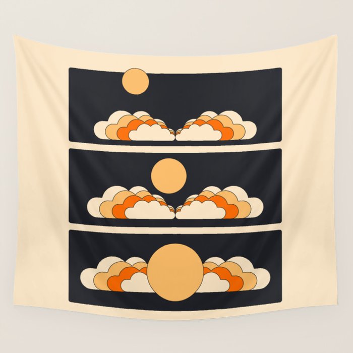 Moonrise Wall Tapestry Gallery Image 4