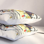 Wassily Kandinsky Transverse Line, No, 01. Pillow Sham Gallery Image 3