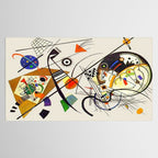 Wassily Kandinsky Transverse Line, No, 01. Tablecloth Gallery Image 2