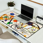 Wassily Kandinsky Transverse Line, No, 01. Desk Mat Gallery Image 2