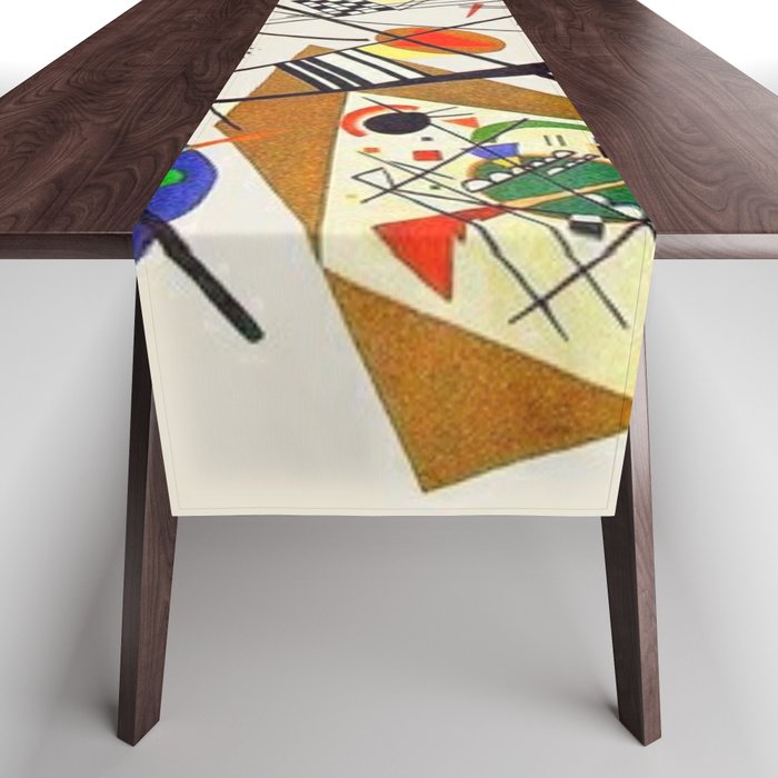 Wassily Kandinsky Transverse Line, No, 01. Table Runner Gallery Image 1