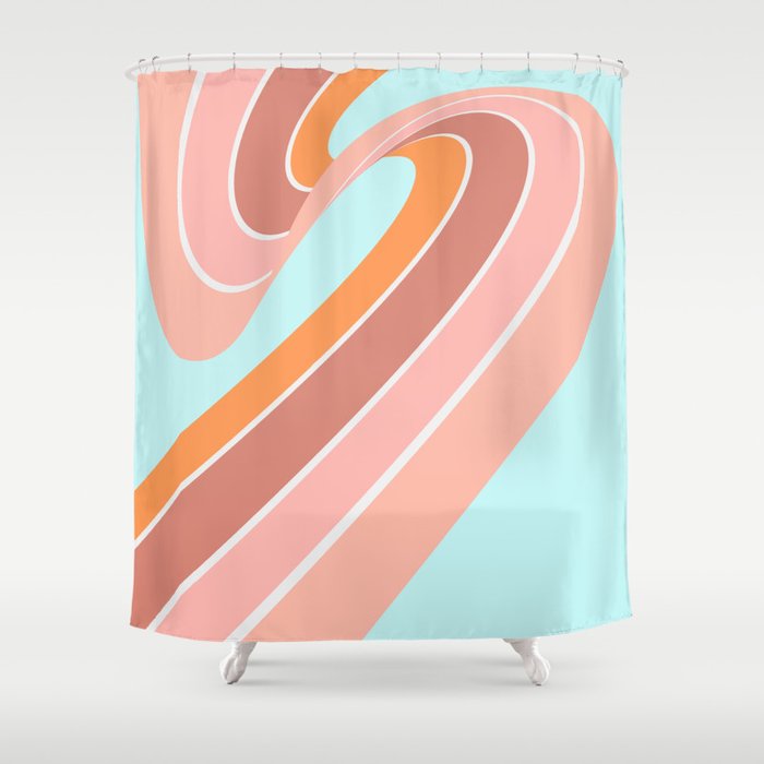 Slide into Summer Shower Curtain Gallery Image 1