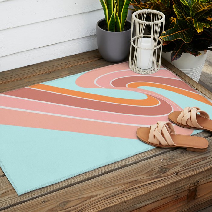 Slide into Summer Outdoor Rug Gallery Image 2