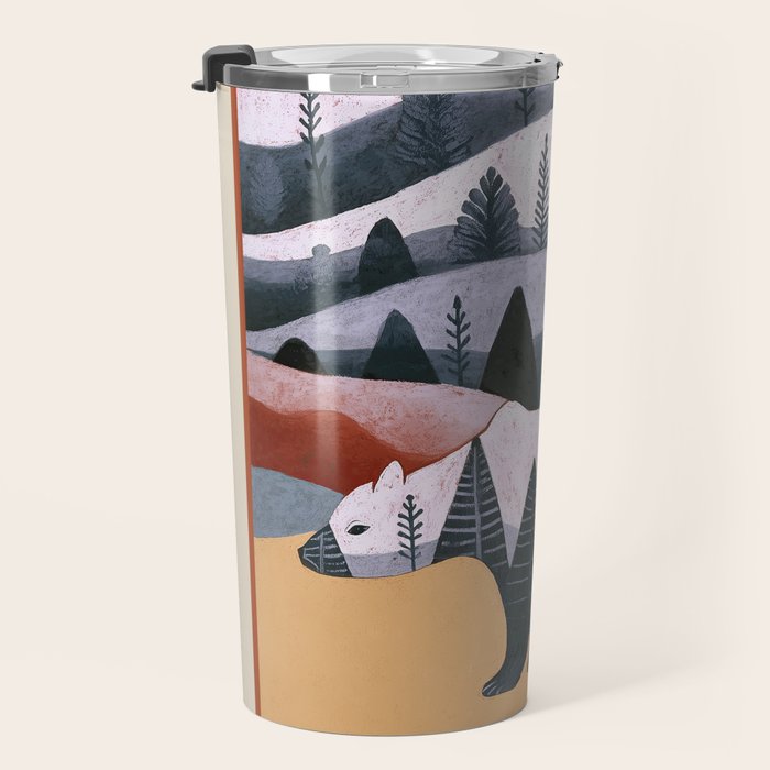 Mountain Bear Travel Mug Gallery Image 3