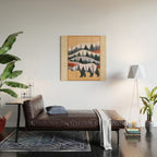 Mountain Bear Wood Wall Art Gallery Image 2